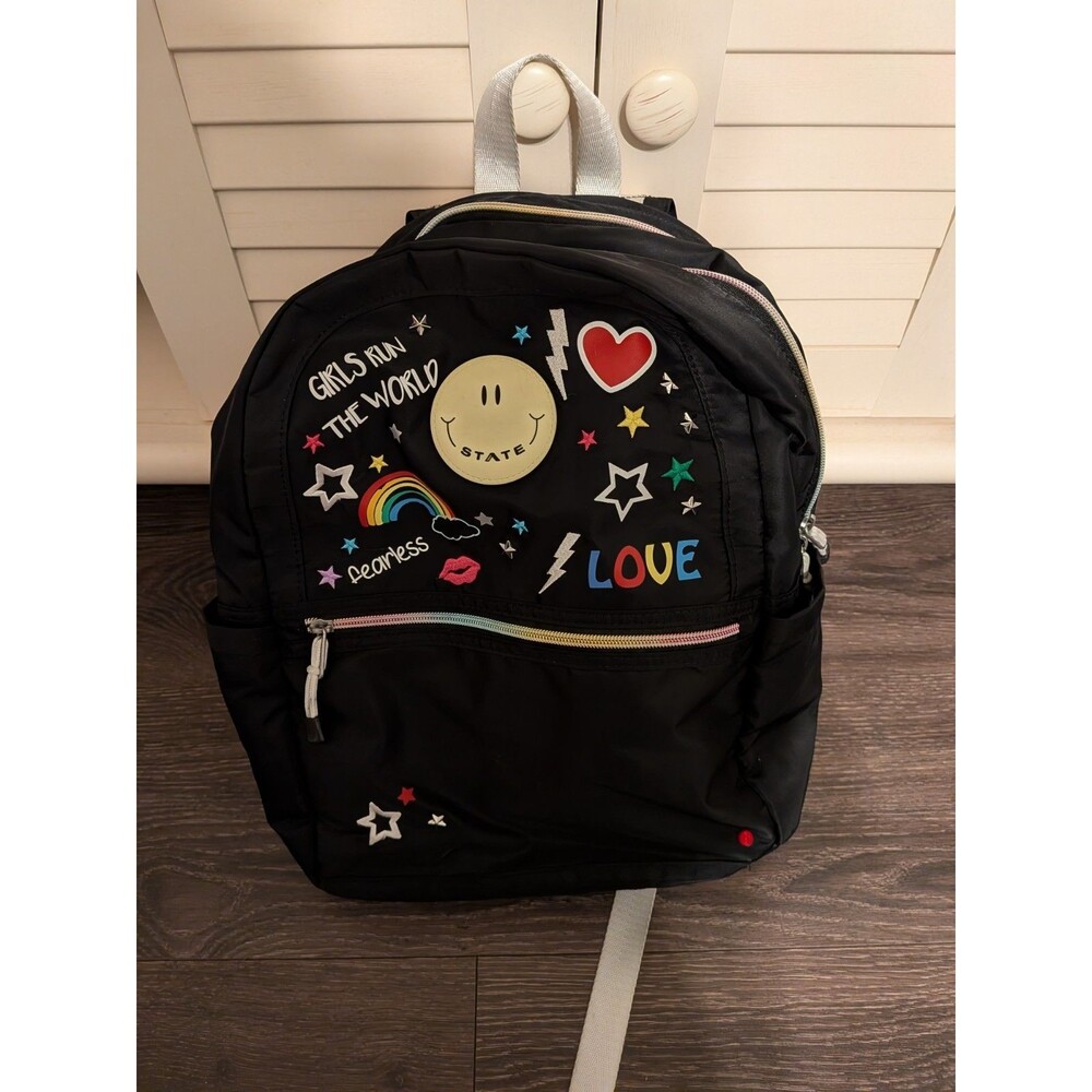 STATE Bags: Kane Kids Backpack "GIRLS RUN THE WORLD"